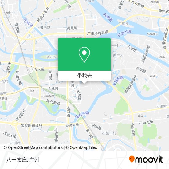 八一农庄地图