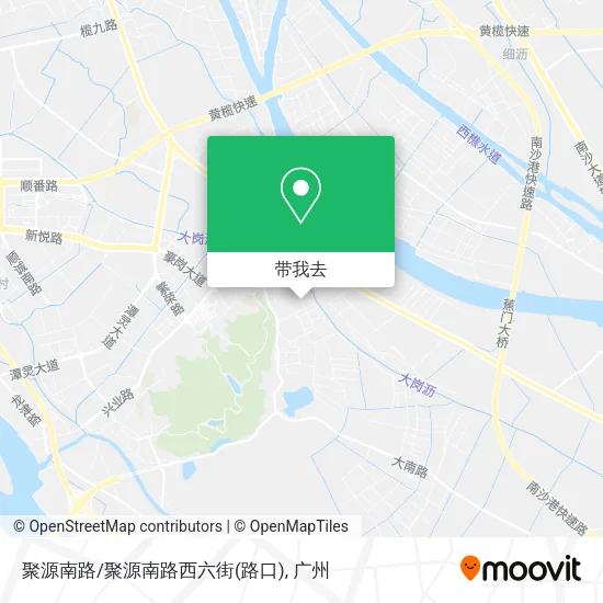 聚源南路/聚源南路西六街(路口)地图