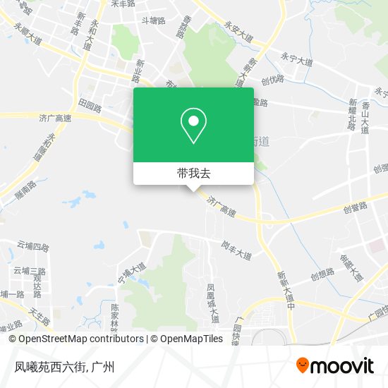凤曦苑西六街地图
