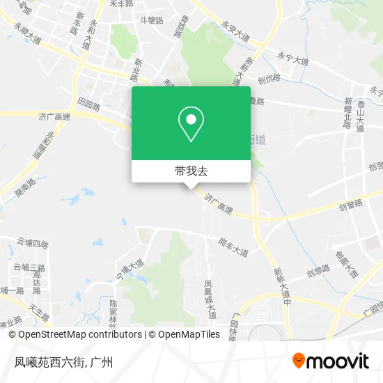 凤曦苑西六街地图