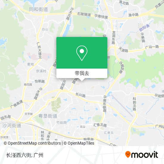 长湴西六街地图