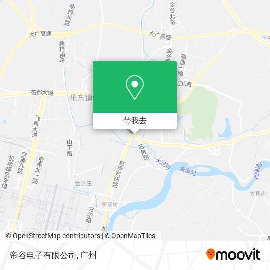 帝谷电子有限公司地图