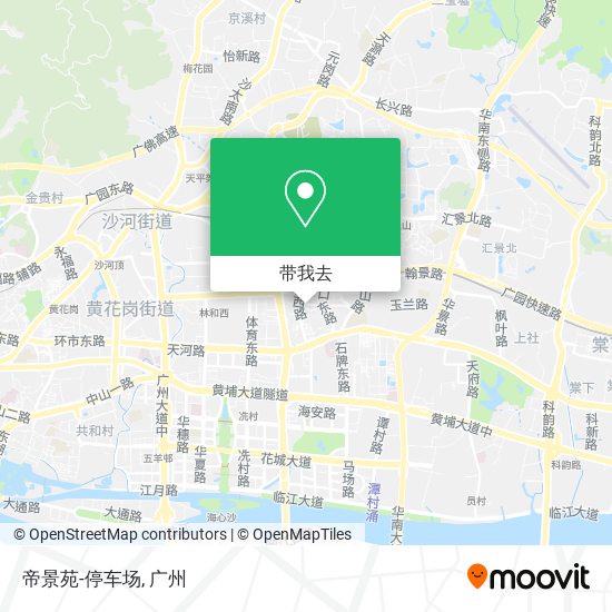 帝景苑-停车场地图