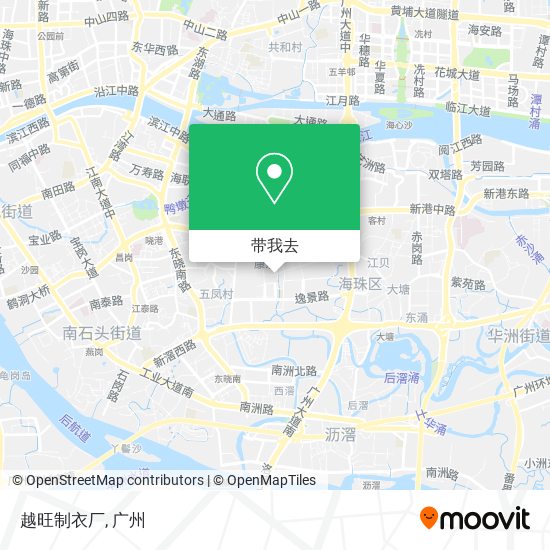 越旺制衣厂地图