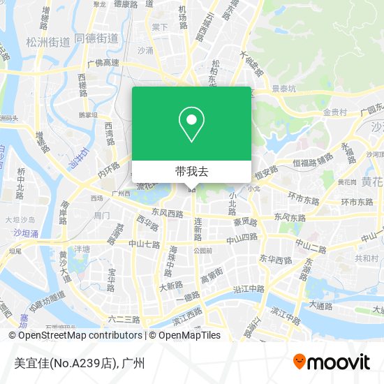 美宜佳(No.A239店)地图