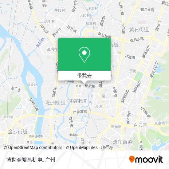 博世金裕昌机电地图