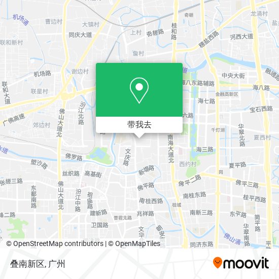 叠南新区地图