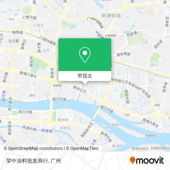荣中涂料批发商行地图