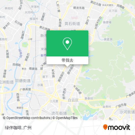 绿伴咖啡地图