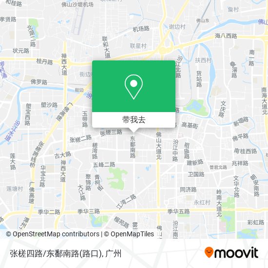 张槎四路/东鄱南路(路口)地图