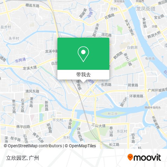 立欣园艺地图