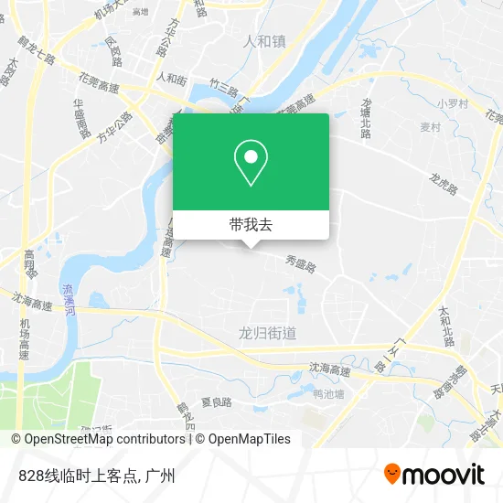 828线临时上客点地图