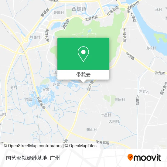 国艺影视婚纱基地地图
