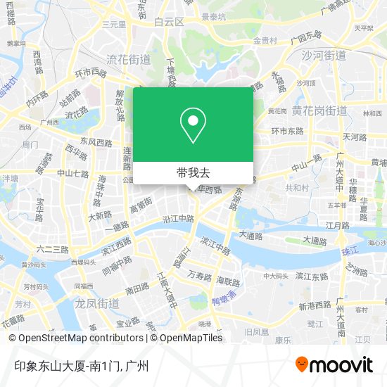 印象东山大厦-南1门地图