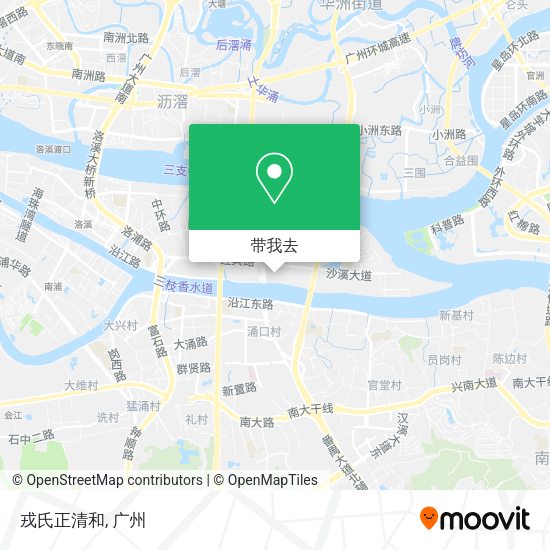 戎氏正清和地图