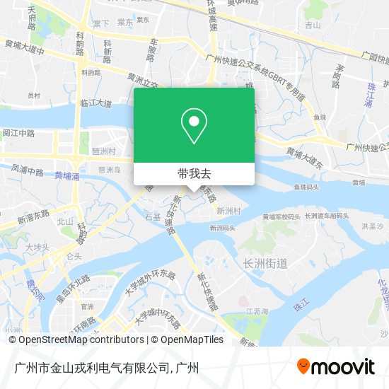 广州市金山戎利电气有限公司地图