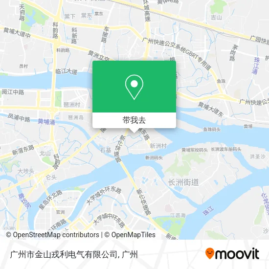 广州市金山戎利电气有限公司地图