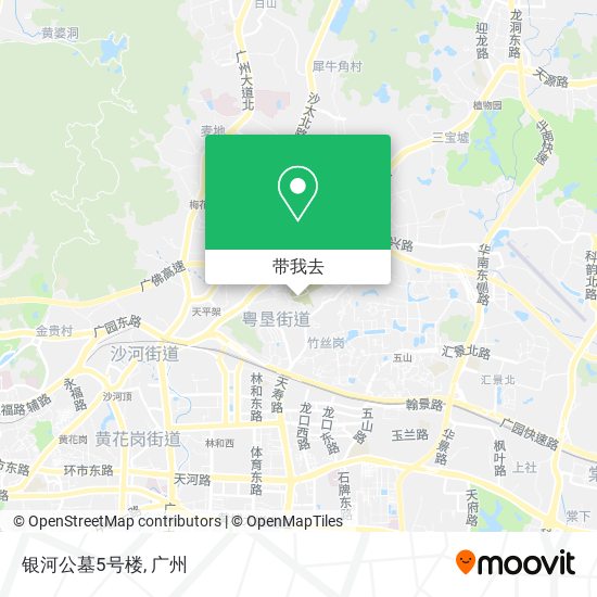 银河公墓5号楼地图