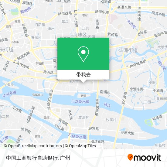中国工商银行自助银行地图