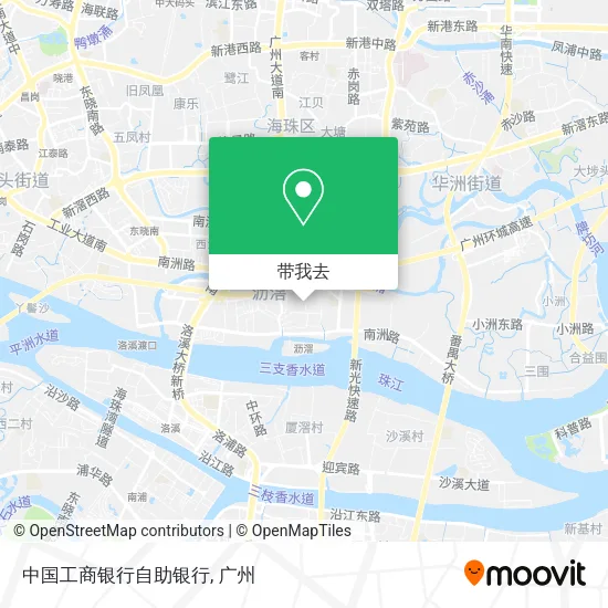 中国工商银行自助银行地图