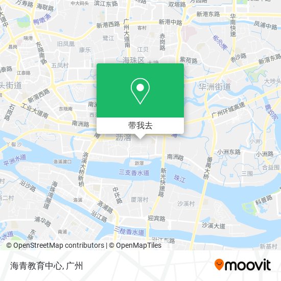 海青教育中心地图