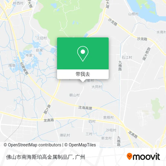 佛山市南海斯珀高金属制品厂地图