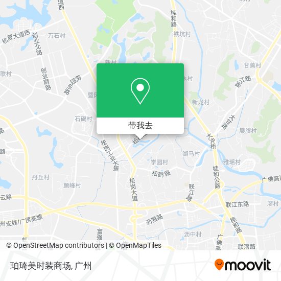珀琦美时装商场地图
