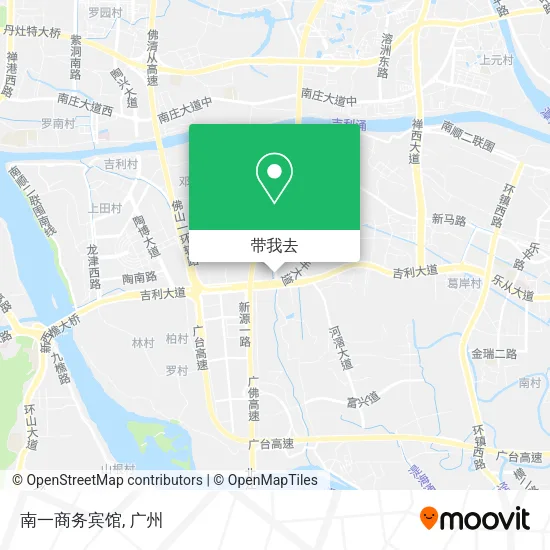 南一商务宾馆地图