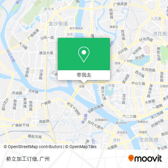 桥立加工订做地图