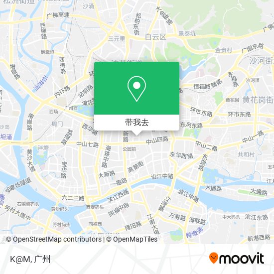 K@M地图