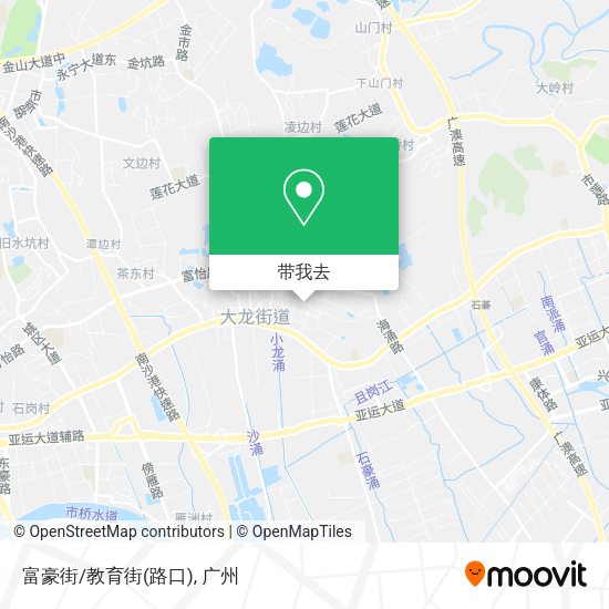 富豪街/教育街(路口)地图