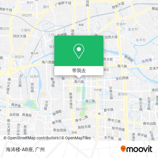 海涛楼-AB座地图