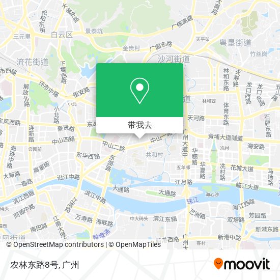 农林东路8号地图