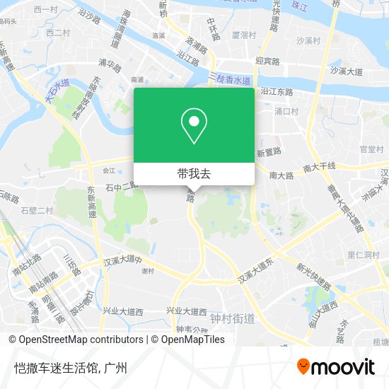 恺撒车迷生活馆地图