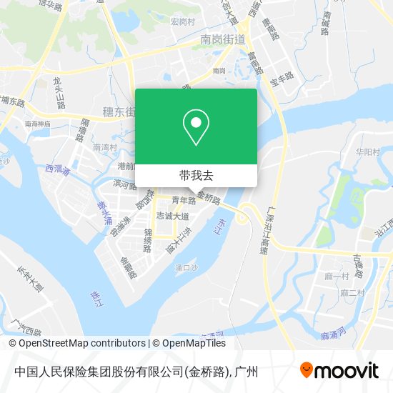 中国人民保险集团股份有限公司(金桥路)地图