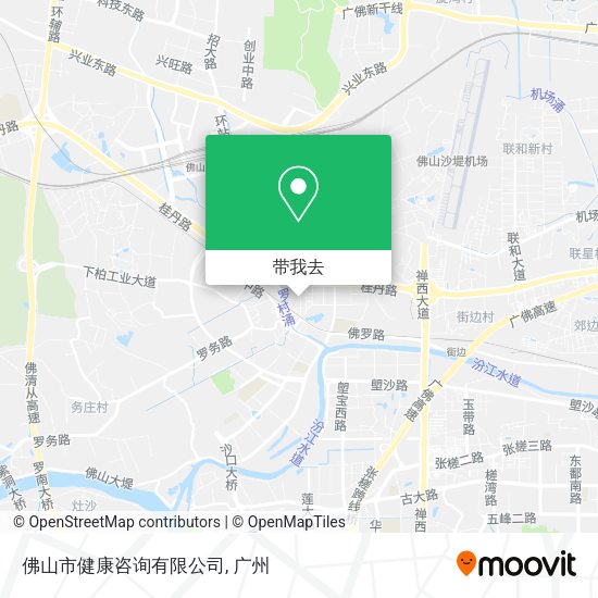 佛山市健康咨询有限公司地图
