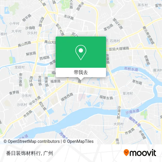番日装饰材料行地图