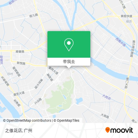 之傲花店地图