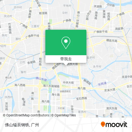 佛山镒辰钢铁地图