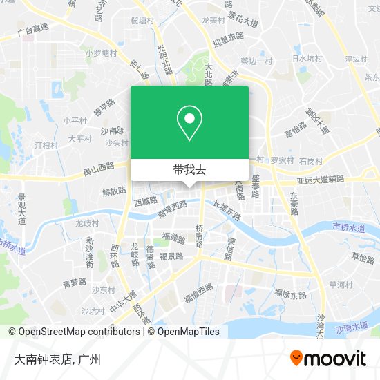 大南钟表店地图