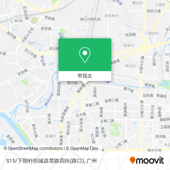 S15/下朗针织城昌荣路四街(路口)地图
