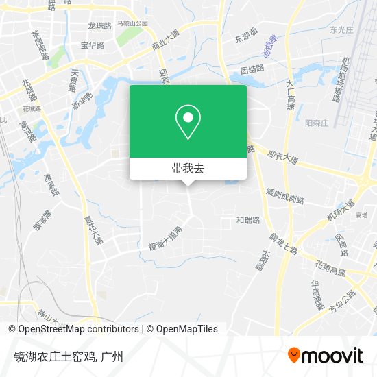 镜湖农庄土窑鸡地图
