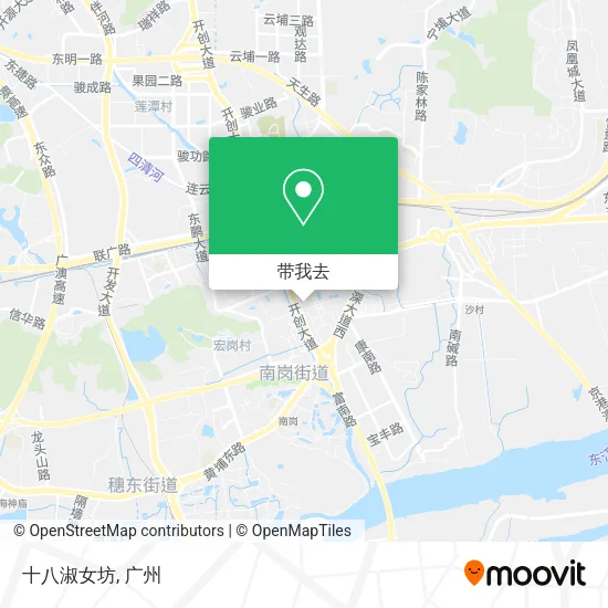十八淑女坊地图