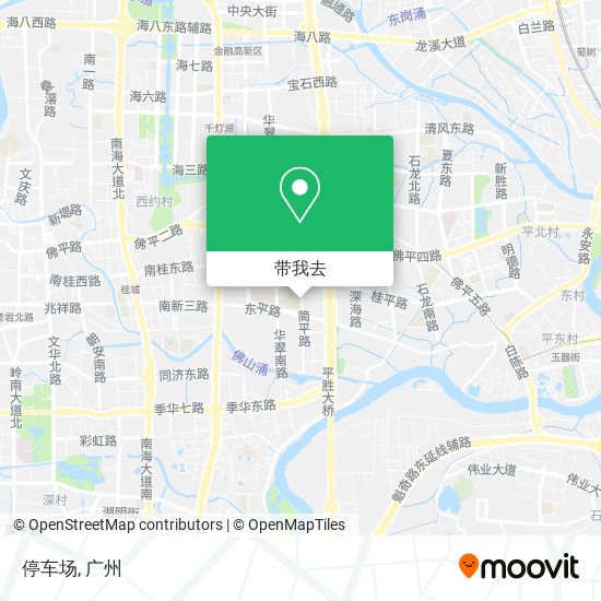 停车场地图