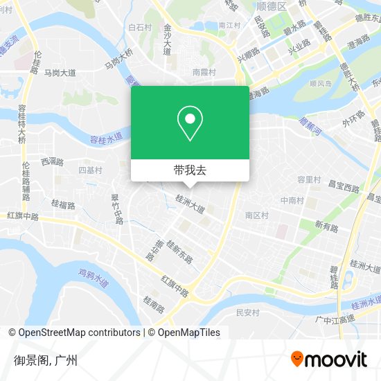 御景阁地图