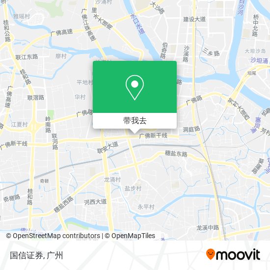 国信证券地图