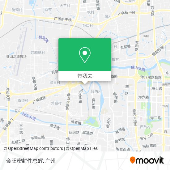 金旺密封件总辉地图