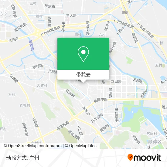 动感方式地图