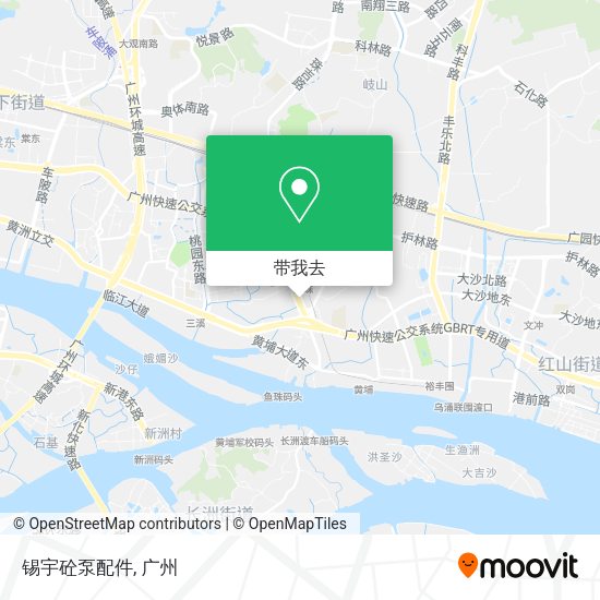 锡宇砼泵配件地图