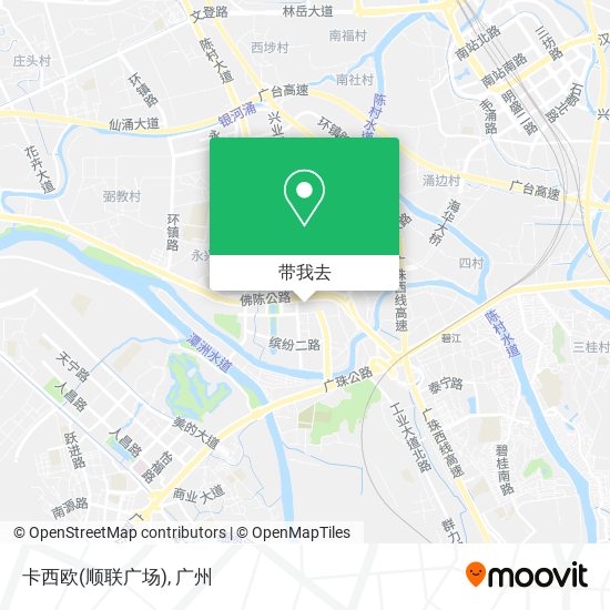 卡西欧(顺联广场)地图